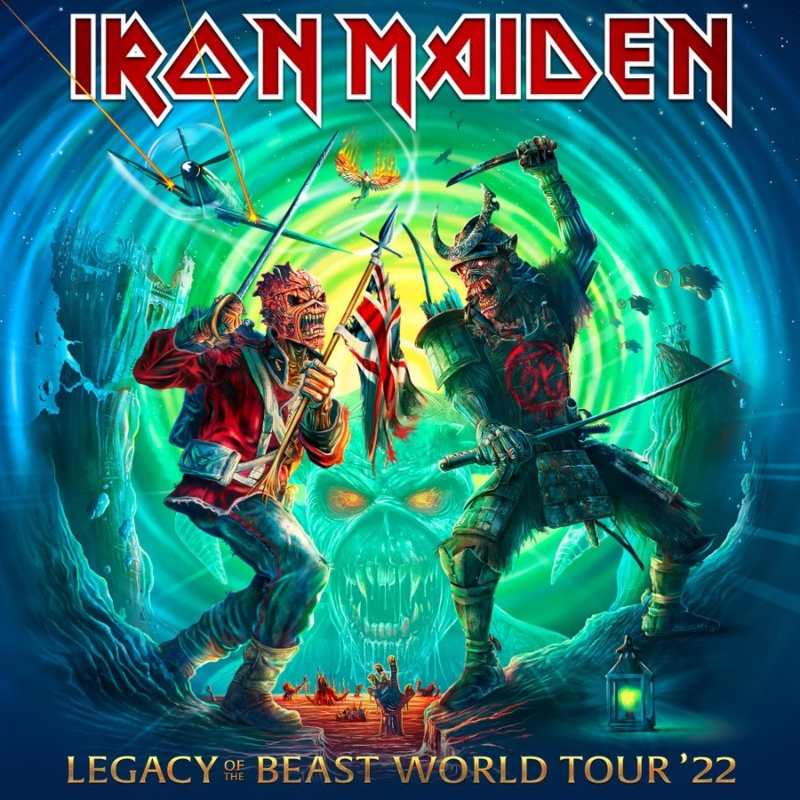 Iron Maiden llega a CDMX con un show más poderoso y espectacular 