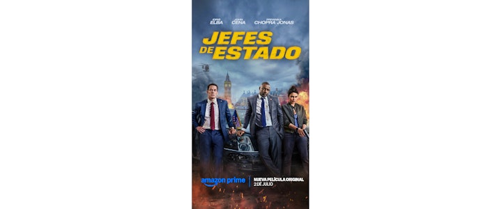 La nueva película de comedia y acción "Jefes de Estado" ya está disponible en Prime Video