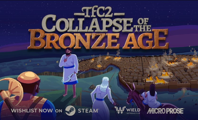 MicroProse anuncia "TFC2: Collapse of the Bronze Age", una secuela RTS narrativa ambientada en un mundo en crisis