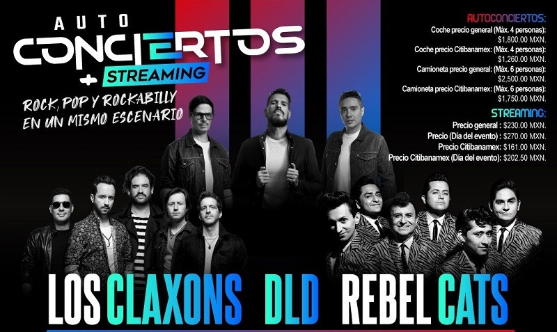 Rock, Pop y Rockabilly en un mismo escenario