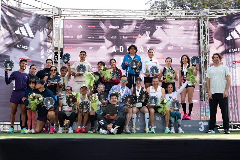 Con 8 mil corredores el adidas Split 9K CDMX dio inicio al serial más importante del país