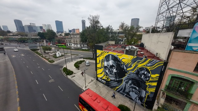"Call of Duty: Mobile" lleva el arte a los muros de CDMX