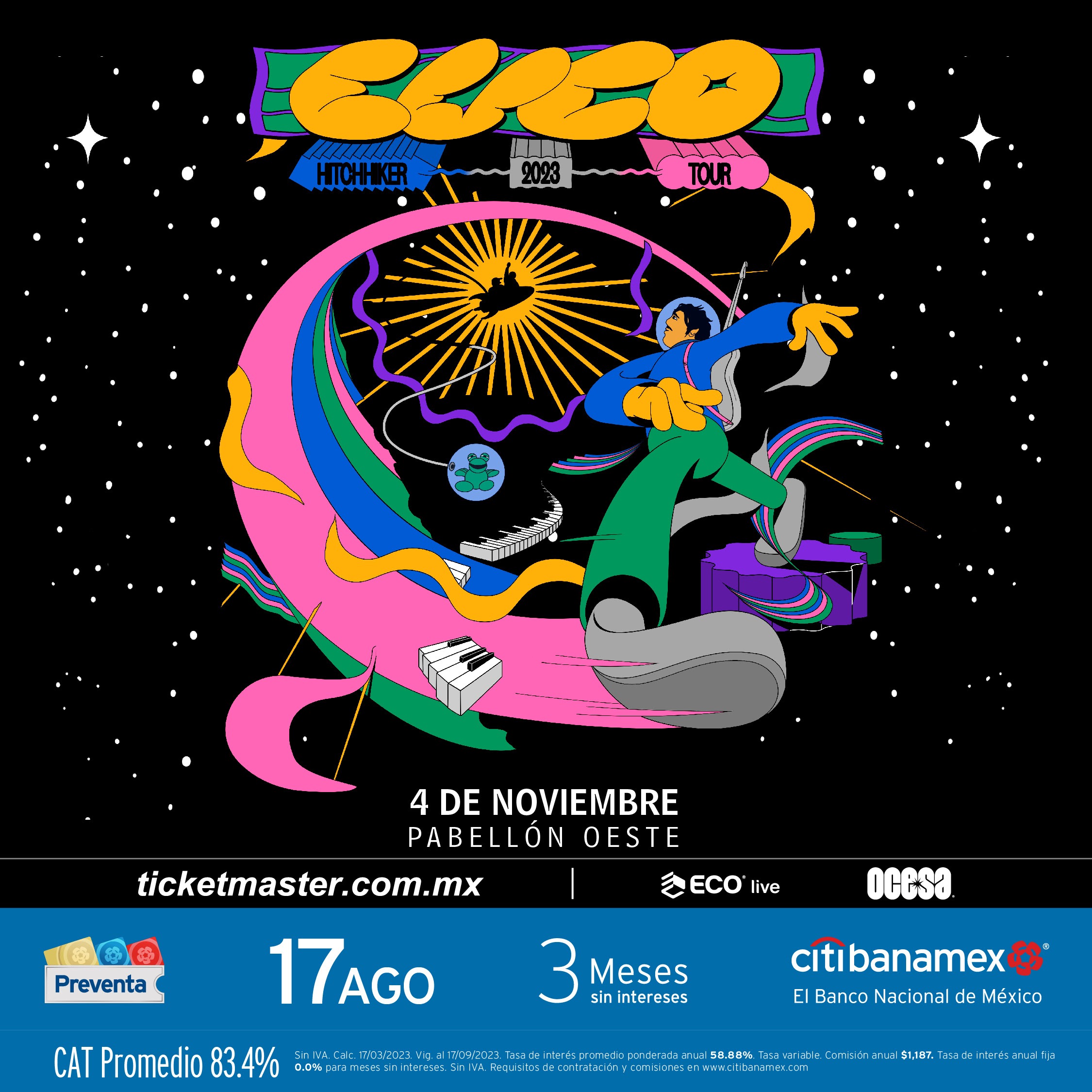 Cuco regresa a la Ciudad de México