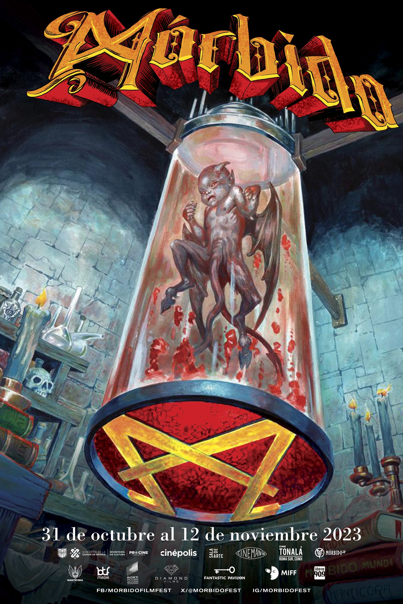 Mórbido Film Fest celebra 16 años con la visita de Eli Roth y Ted Raimi a la CDMX