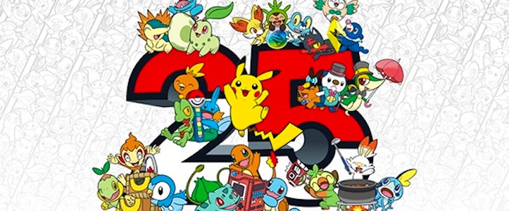 Pokémon alista festejo por su gran 25 aniversario