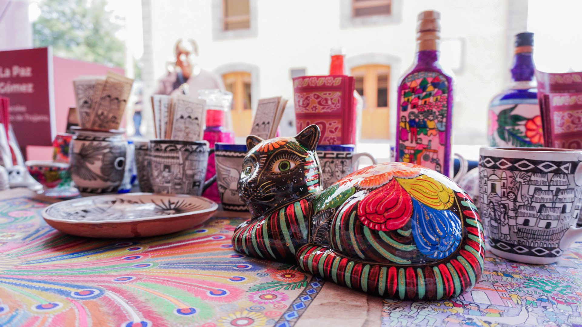 La feria artesanal para celebrar el 49 aniversario de Fonart llega al Complejo Cultural Los Pinos