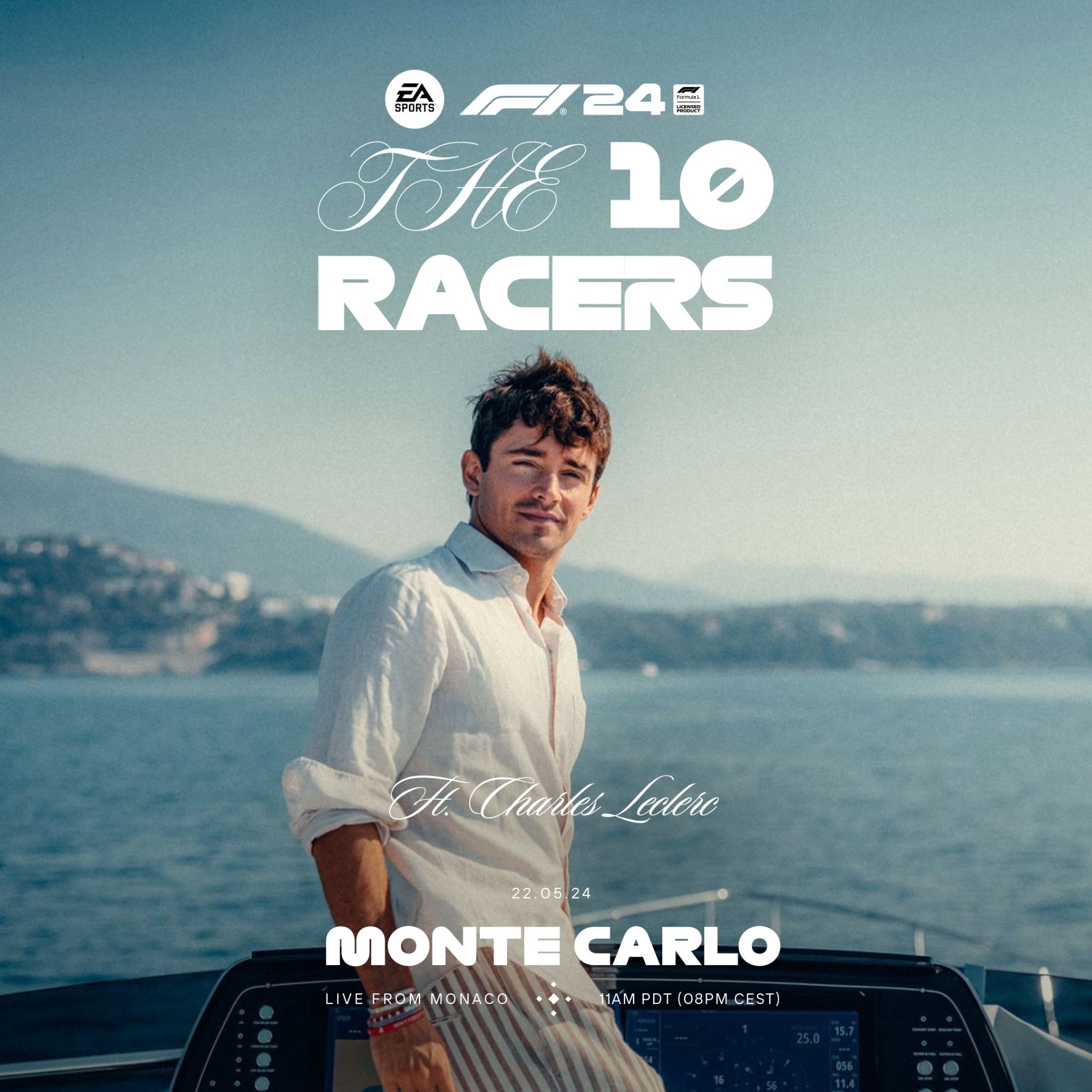 EA Sports celebra el lanzamiento de F1® 24 con “Los 10 Pilotos”, una carrera protagonizada por estrellas de la F1®, del mundo deportivo y el gaming