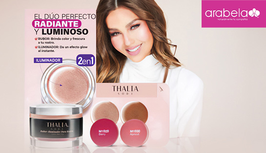 ARABELA - Cosméticos línea Thalía Sodi con precios especiales.