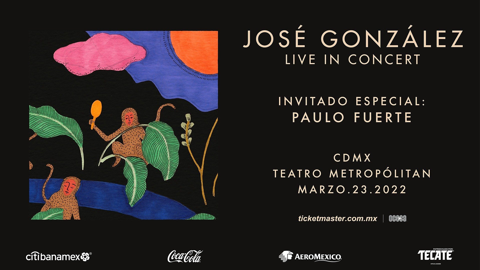 José González presenta "Local Valley" y sus éxitos en el Teatro Metropólitan