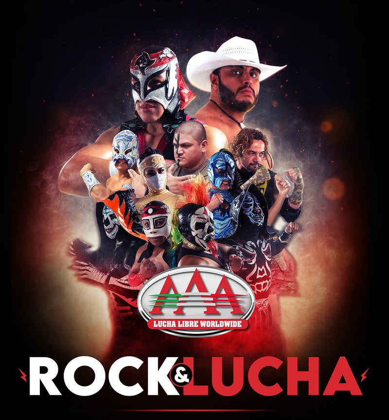 De dos a tres caídas sin límite de rock & roll