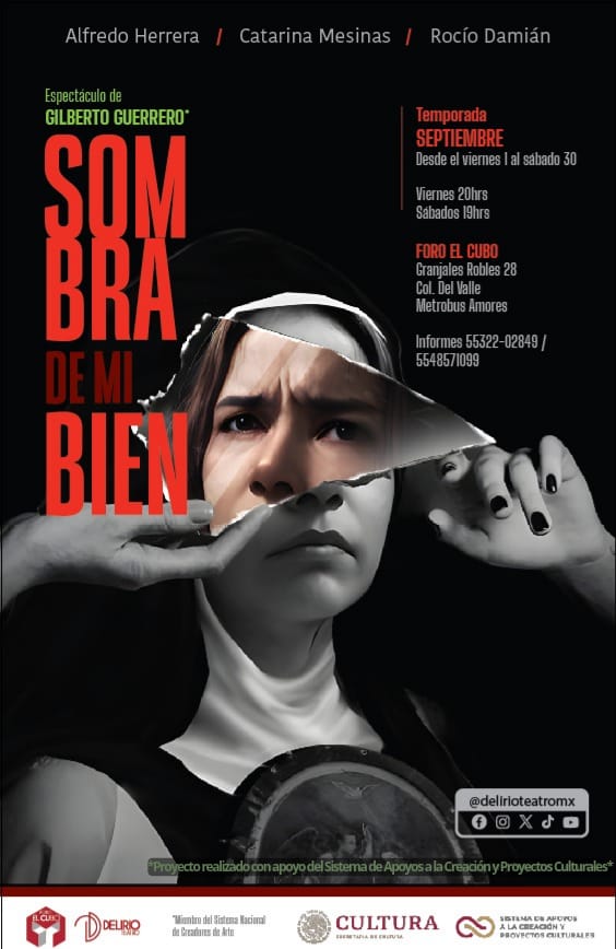 Se apropian de la Décima Musa hasta la obsesión en la puesta en escena "Sombra de mi bien"