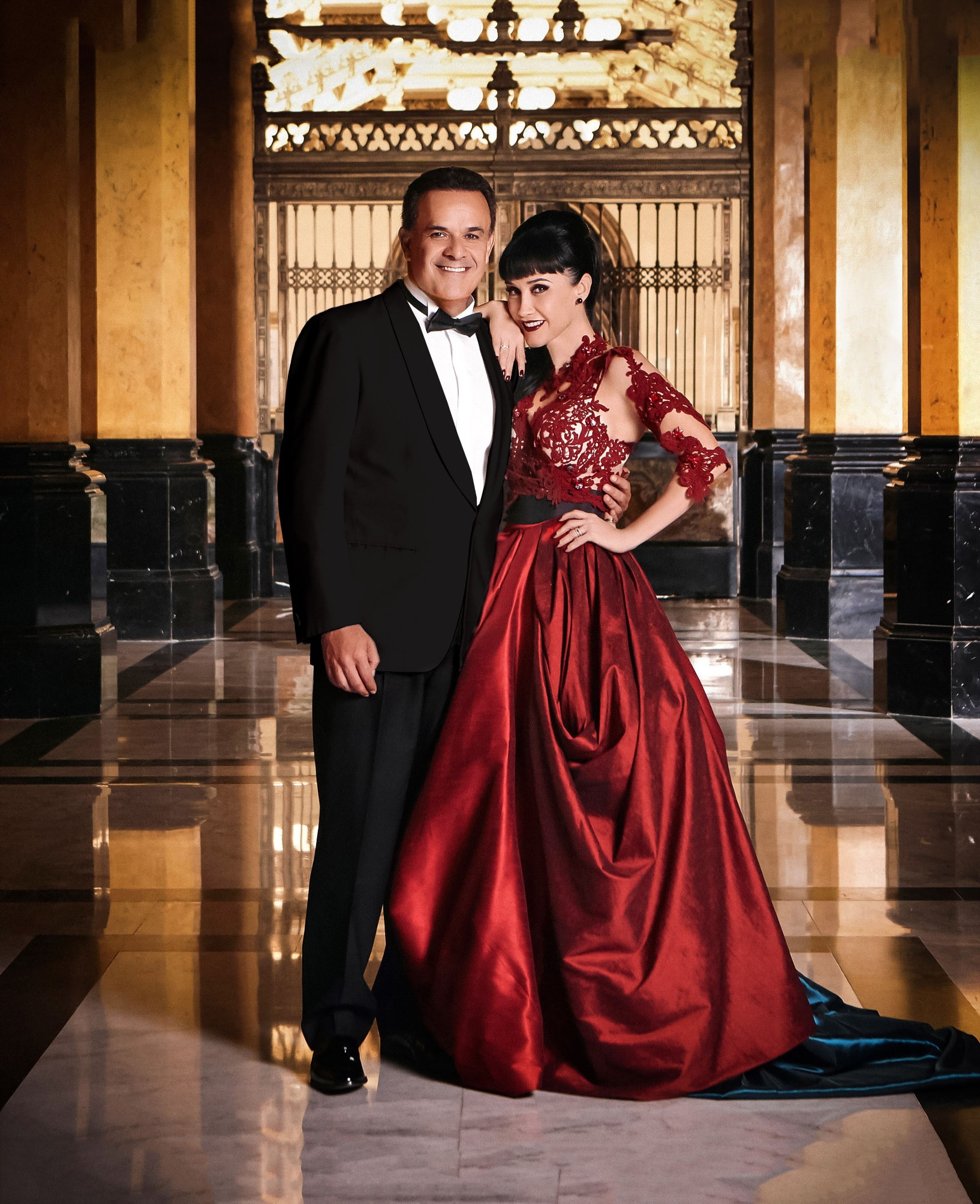 Susana Zabaleta y Fernando De la Mora en el concierto “Homenaje a los Grandes Compositores Mexicanos”