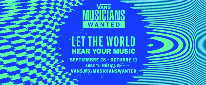 Vans lanza la competencia global Vans Musicians Wanted
