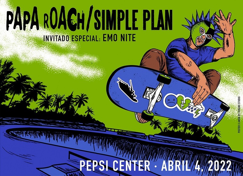 Simple Plan & Papa Roach juntos por primera vez