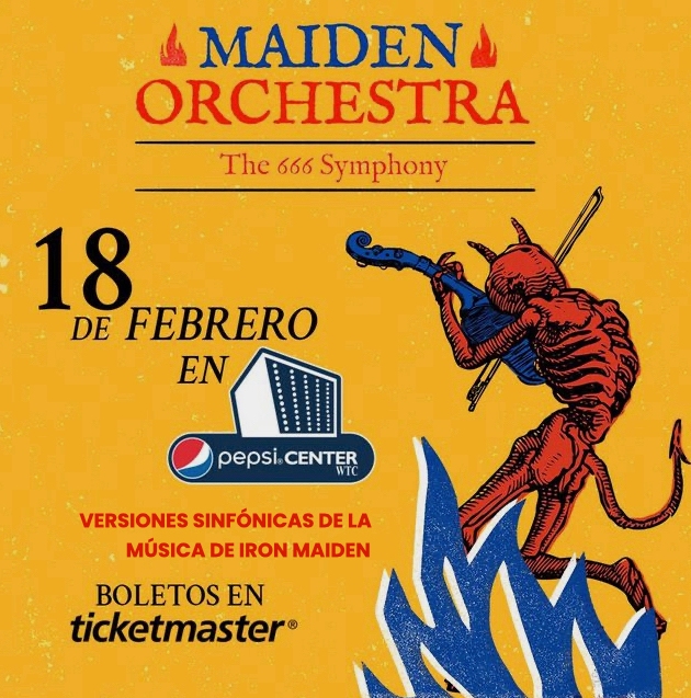Maiden Orchestra "The 666 Symphony" por primera vez en México