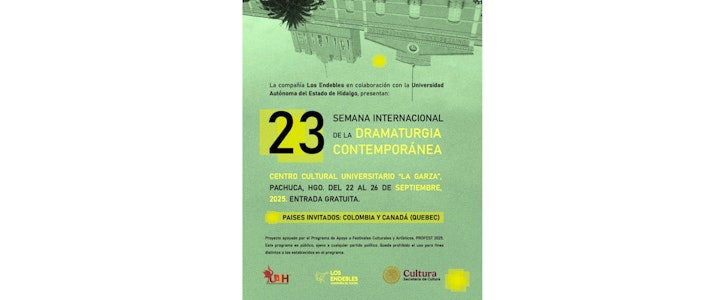 La Semana Internacional de la Dramaturgia Contemporánea celebrará su edición 23