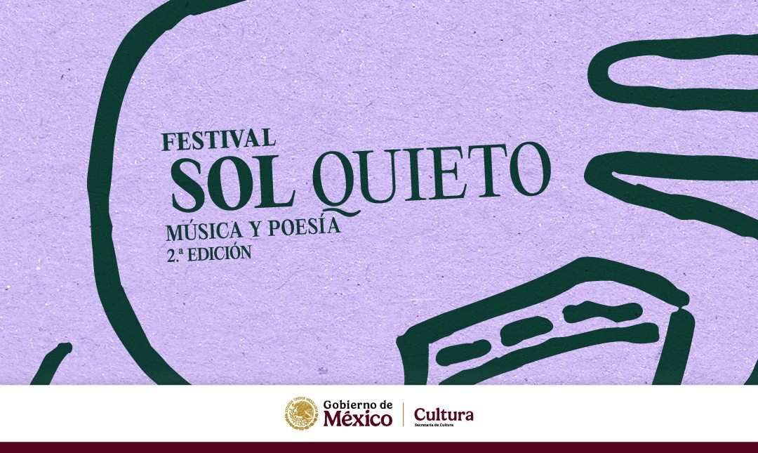 Música y poesía independiente toman el Centro de Cultura Digital en el Festival Sol Quieto