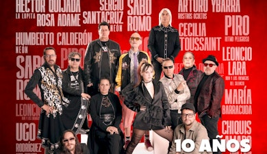 Sabo Romo e invitados celebran 10 años de "Rock en tu idioma" en el Auditorio Nacional