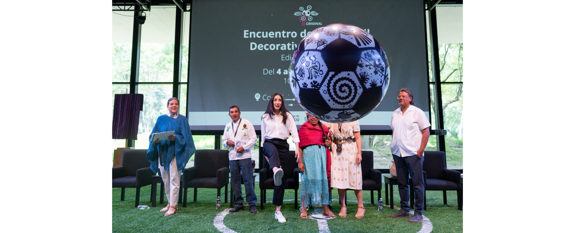 La edición especial de Original. Encuentro de Arte Textil, Decorativo y Utilitario reúne a más de 500 artesanas y artesanos en Complejo Cultural Los Pinos