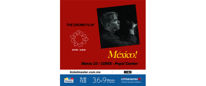 The Drums se presentará en la CDMX