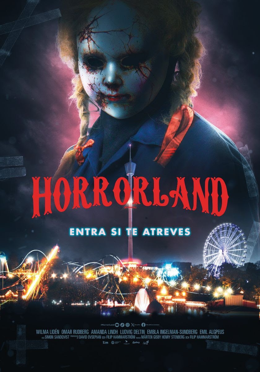 "Horrorland": Una noche exclusiva en el parque de diversiones se transforma en una auténtica pesadilla