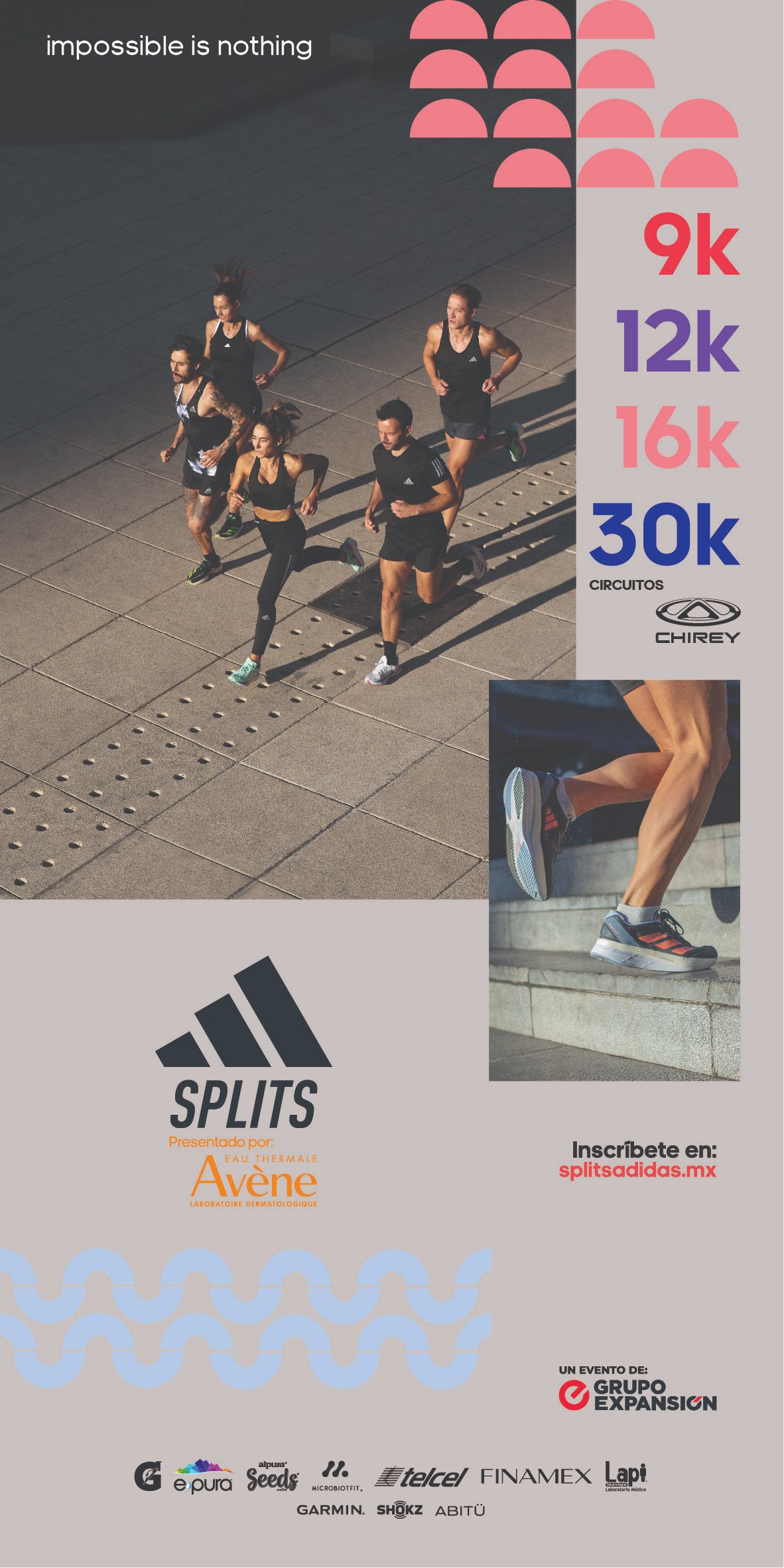 Los adidas Splits presentados por Avène regresan con 4 increíbles rutas