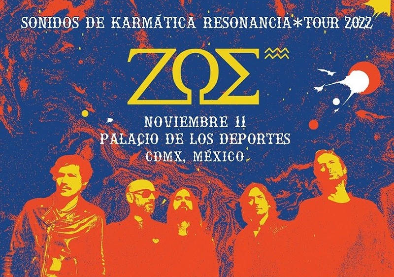 Zoé regresa al Palacio de los Deportes