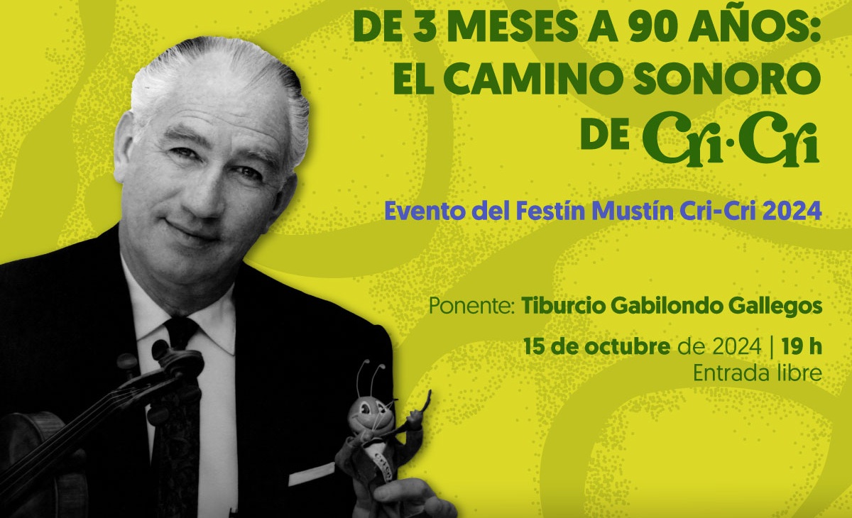 La Fonoteca Nacional celebra el 90 aniversario del nacimiento de Cri-Cri, el Grillito Cantor