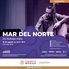 La Fonoteca Nacional será escenario para la presentación del disco “Mar del Norte” de Rodrigo Mata