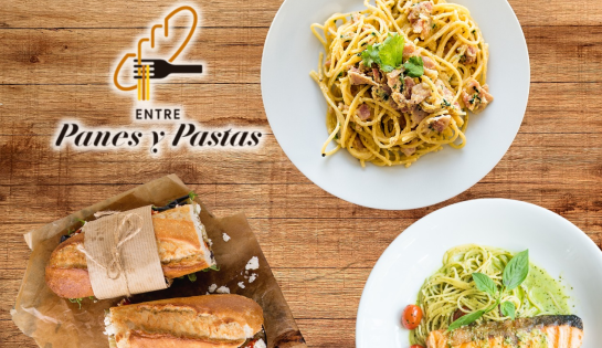 Restaurante, ENTRE PANES Y PASTAS - 10% de descuento en consumo de alimentos y bebidas