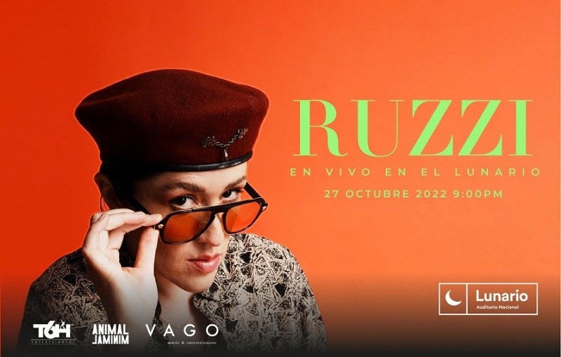 Ruzzi por primera vez en el Lunario del Auditorio Nacional