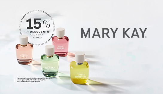 MARY KAY - 15% de descuento en Aromas de Temporada