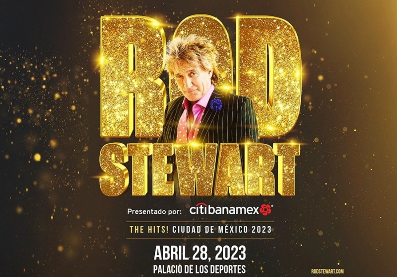 Rod Stewart ofrecerá una noche de grandes hits en la Ciudad de México