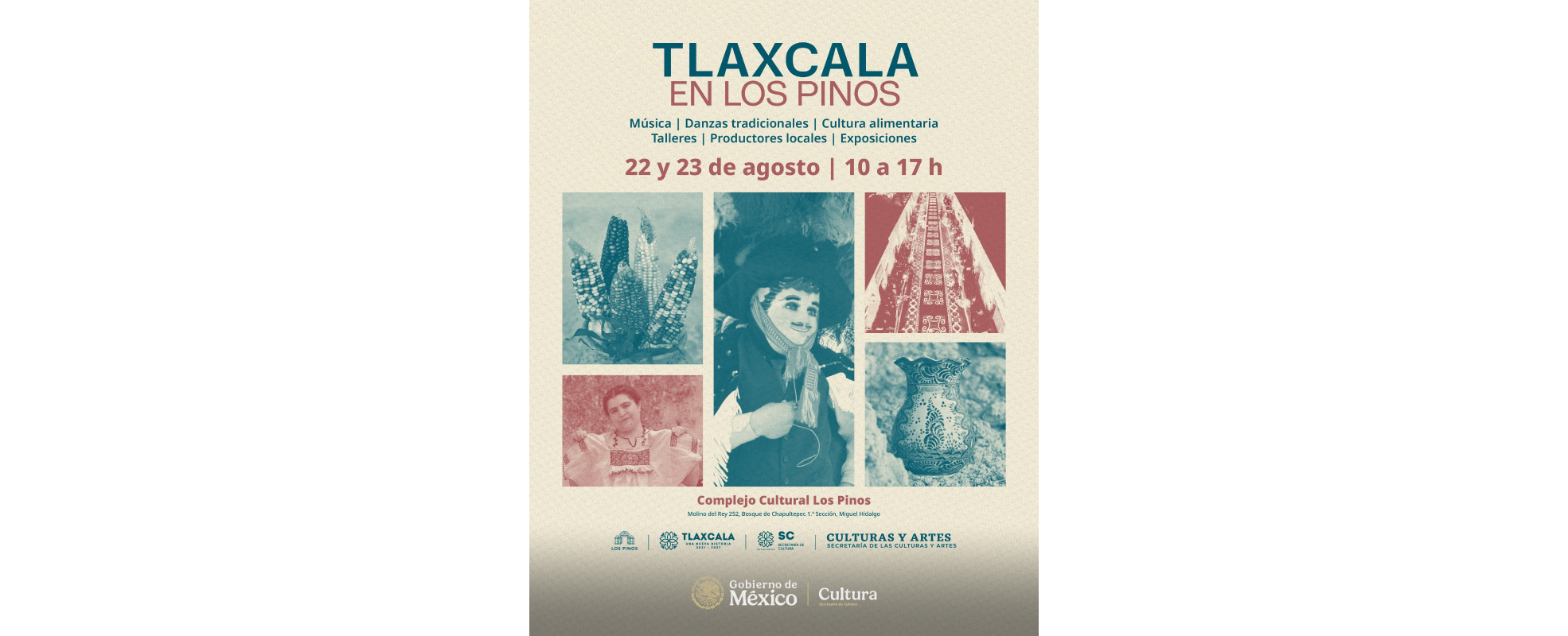 El festival “Tlaxcala en Los Pinos” muestra una amplia variedad de la cultura y tradiciones del estado