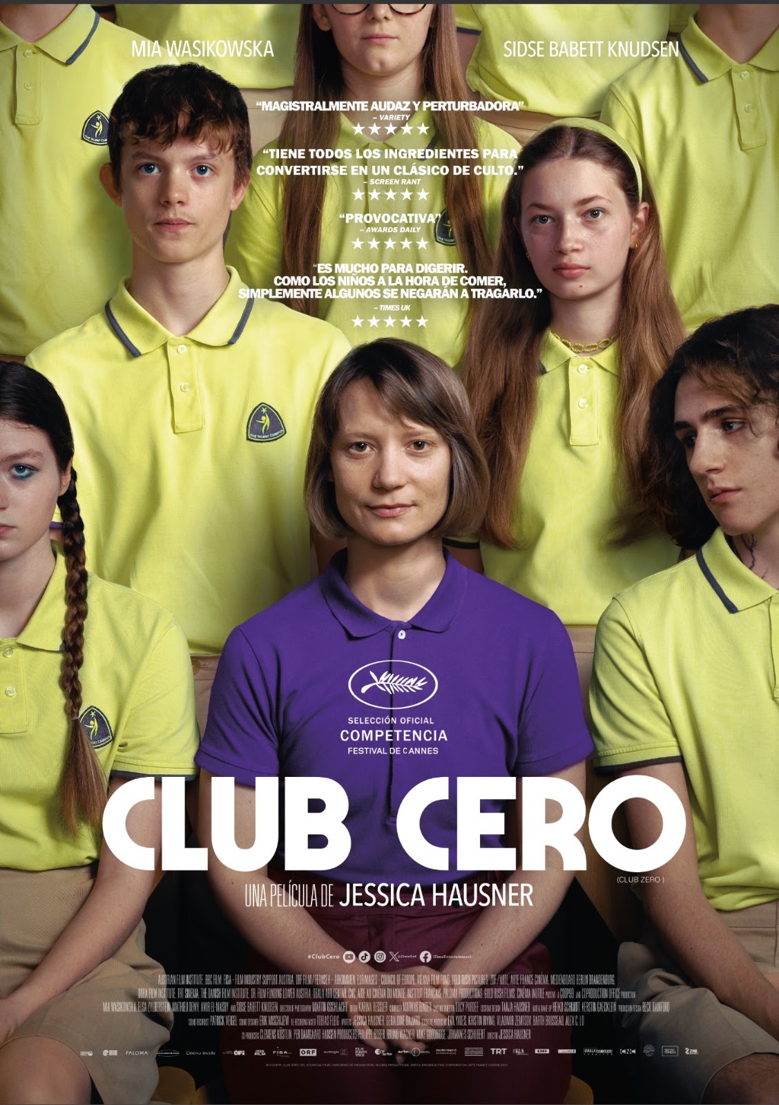 Estrena en cines "Club Cero", de Jessica Hausner con Mia Wasikowska