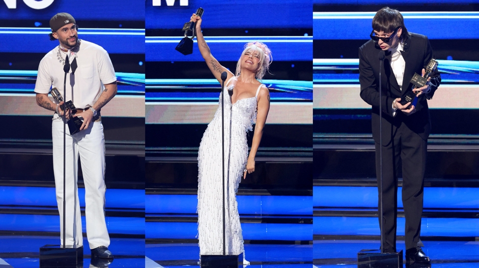 Peso Pluma, Bad Bunny y Karol G se llevan los Billboard de Música Latina