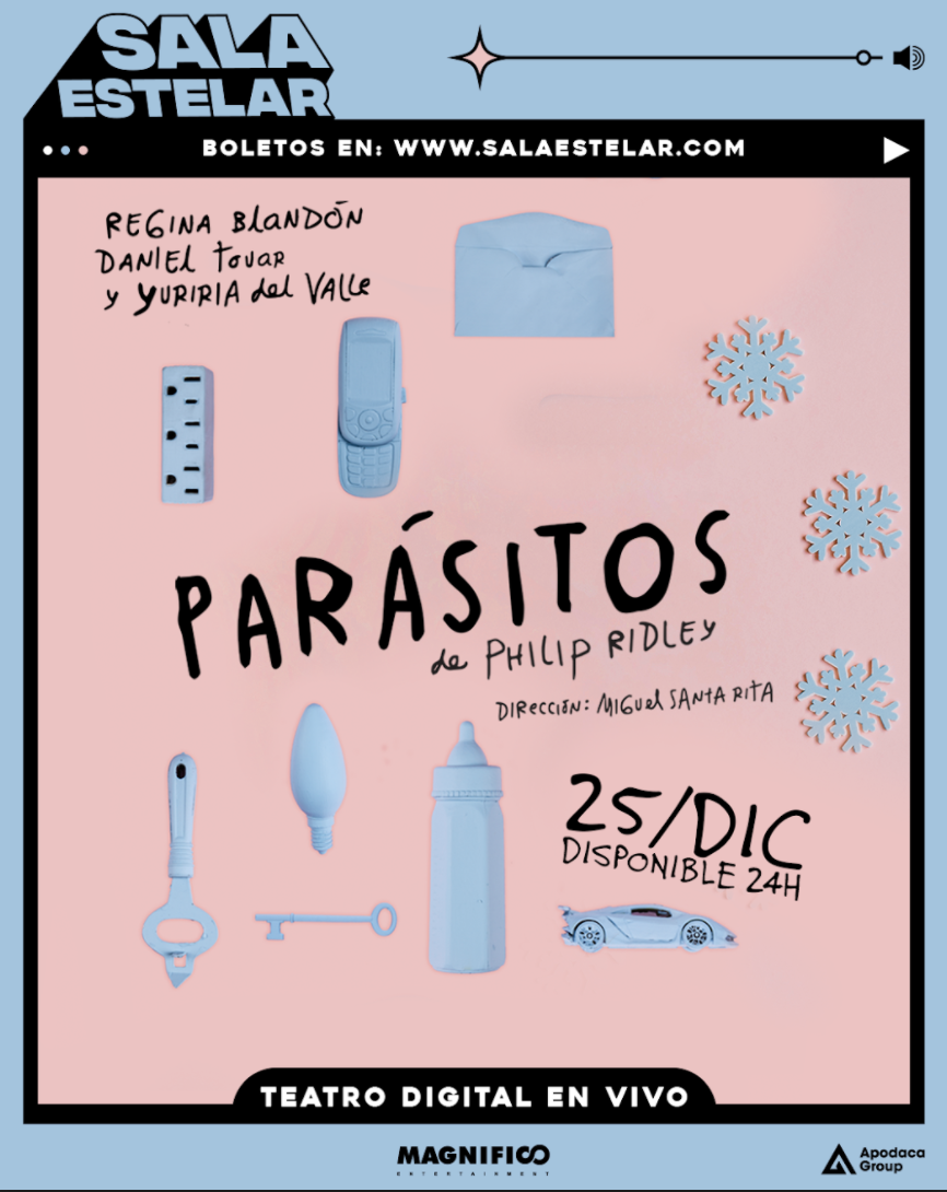 La obra "Parásitos" te acompaña esta Navidad