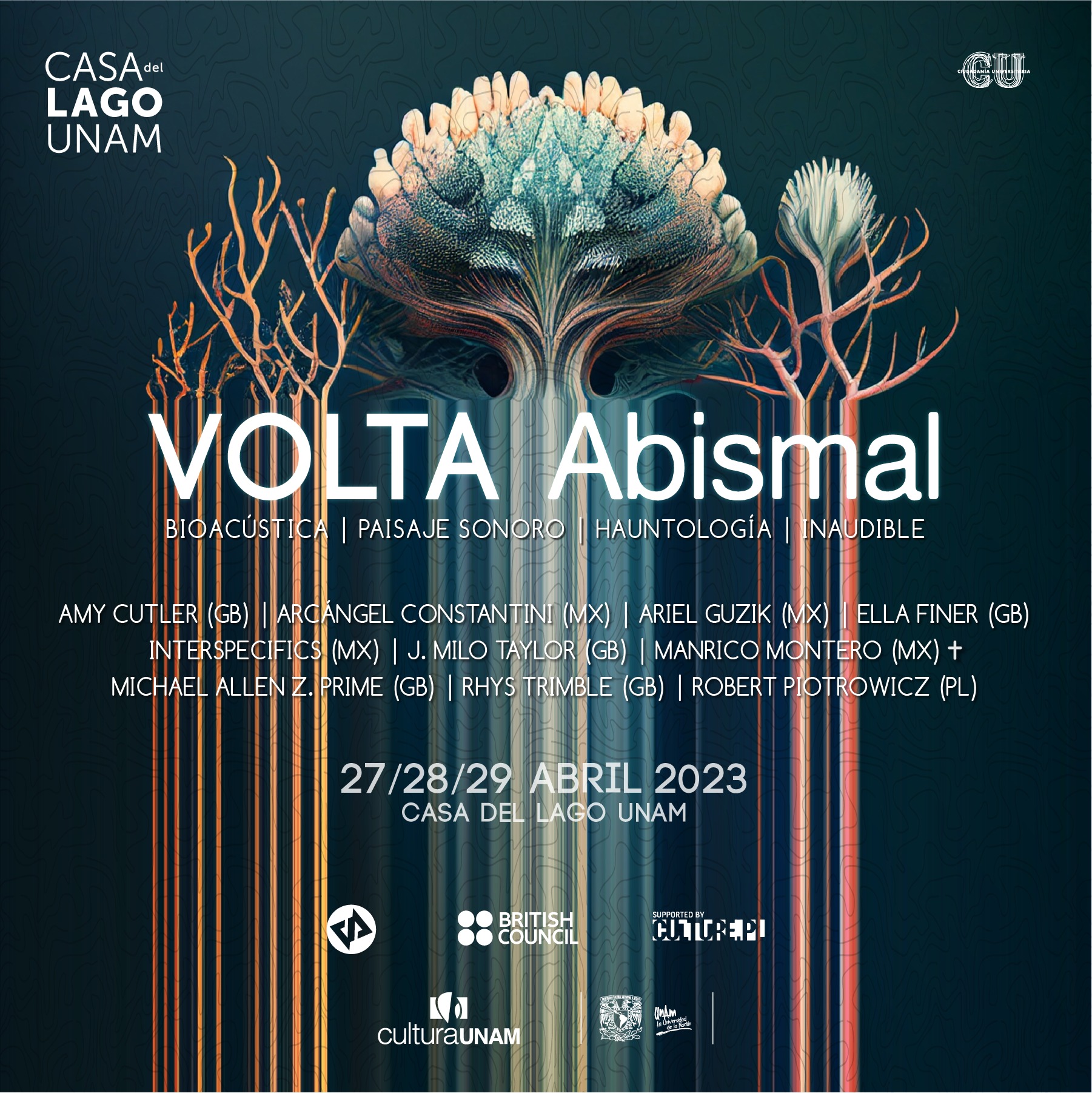 El festival VOLTA Abismal en Casa del Lago