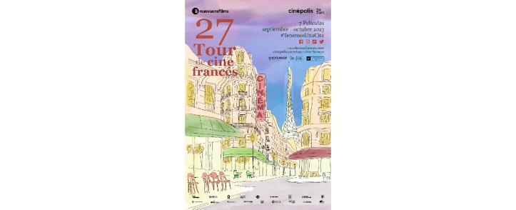 El 27o Tour de Cine Francés está de regreso