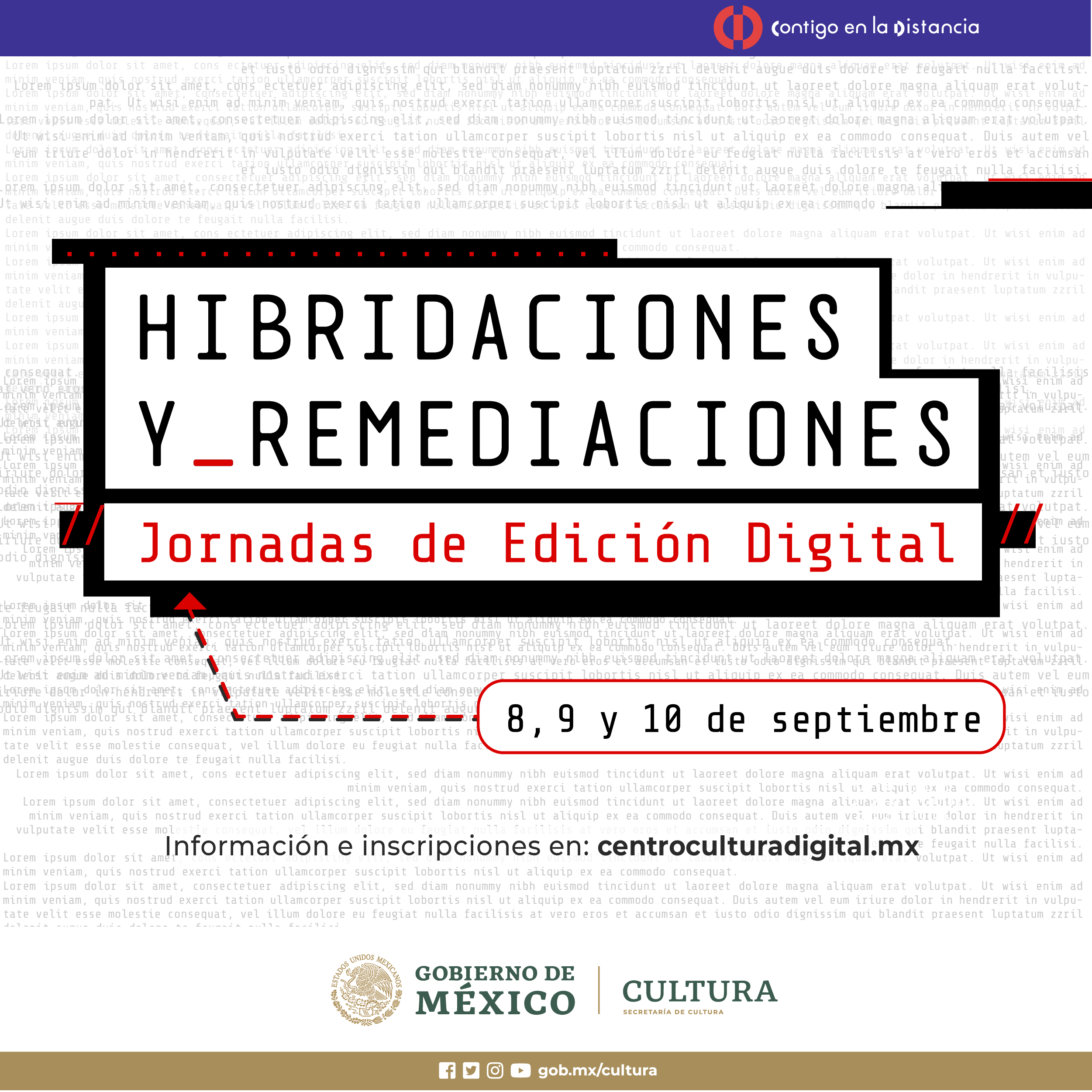 El Centro de Cultura Digital invita a Hibridaciones y Remediaciones: Jornadas de edición digital