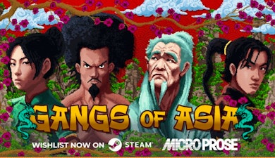 MicroProse publica "Gangs of Asia": combates de Kung Fu y estrategia en tiempo real