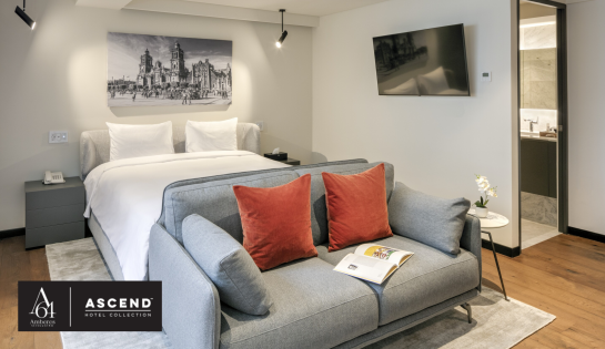 HOTEL AMBERES 64 - Habitación Sencilla y Desayuno continental Incluido.