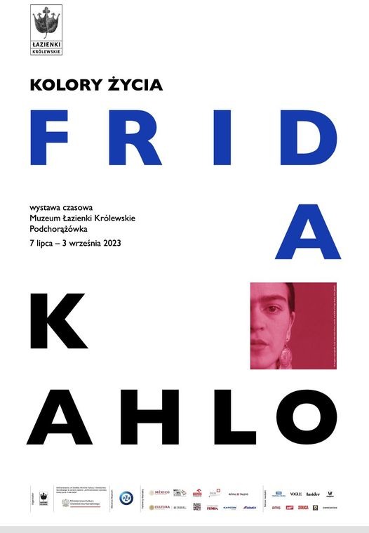 El Palacio Real Łazienki de Varsovia presenta la exposición “Color de la vida: Frida Kahlo”