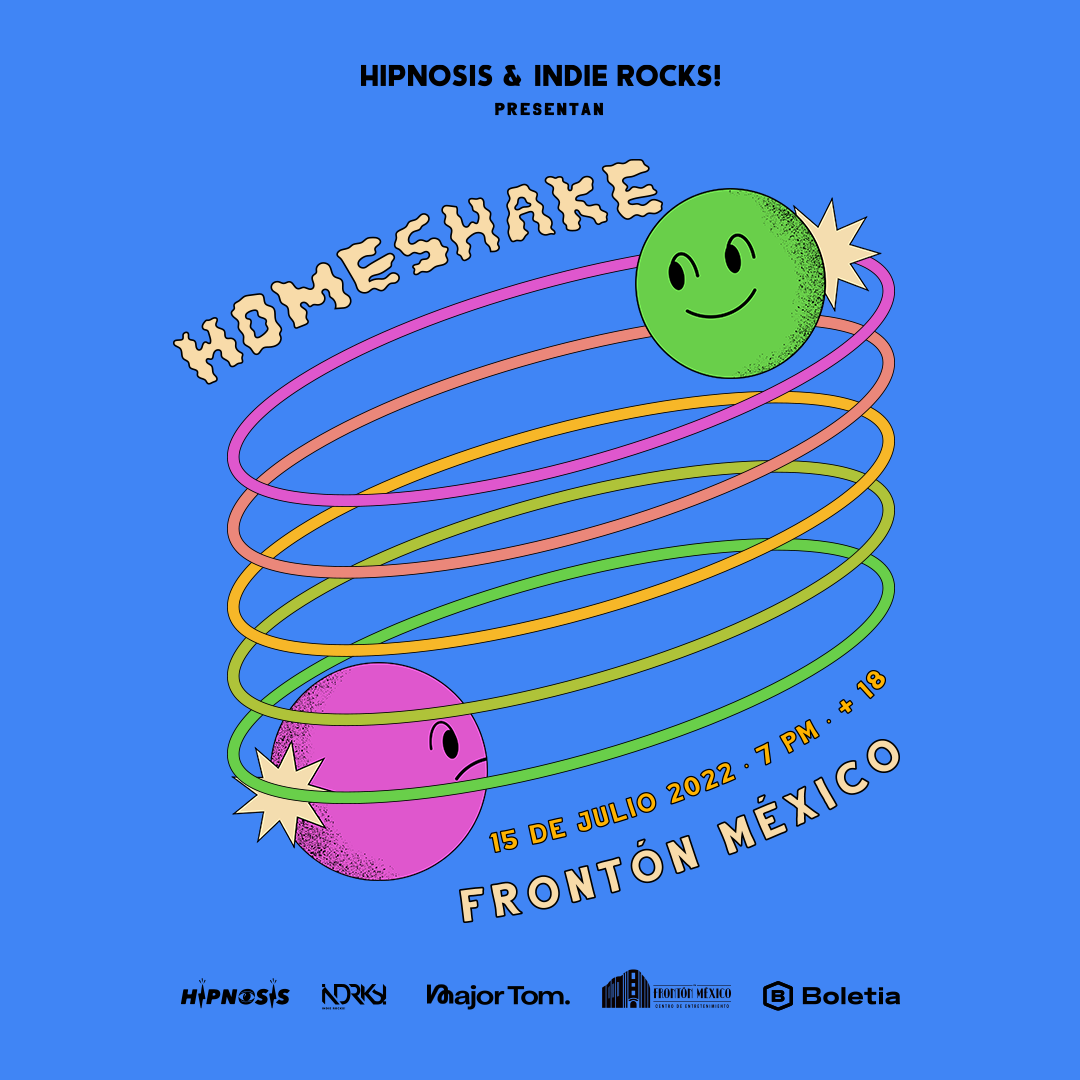 Homeshake en el Frontón México