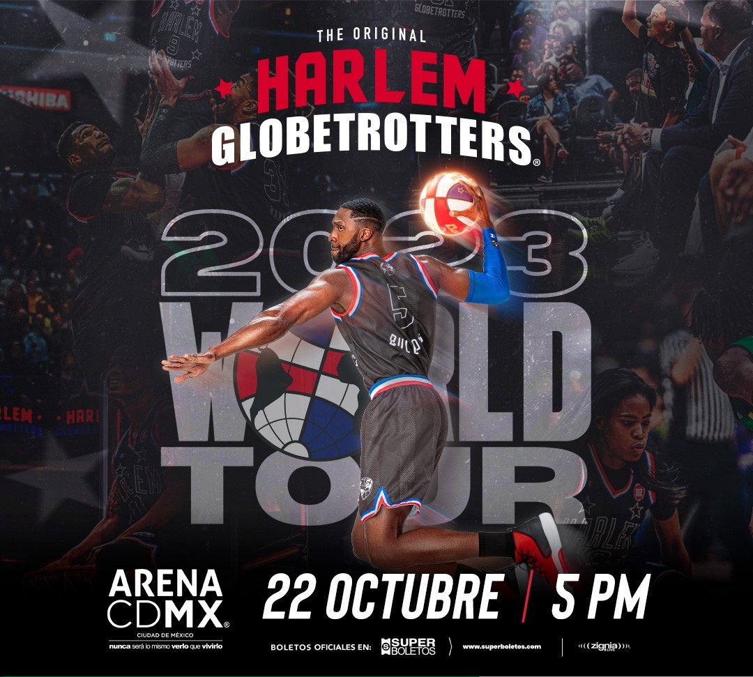 Los Harlem Globetrotters anuncian su gira mundial 2023