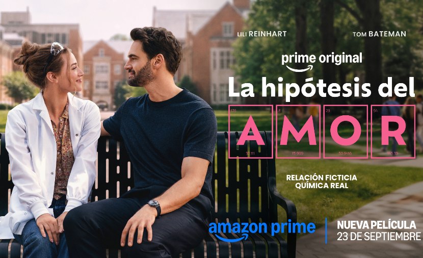 “La hipótesis del amor”, con Lili Reinhart y Tom Bateman, presenta su tráiler