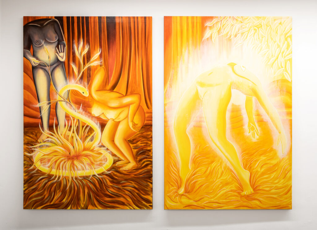 “Fuego Interno, Fuego Eterno”, una exposición de María Conejo