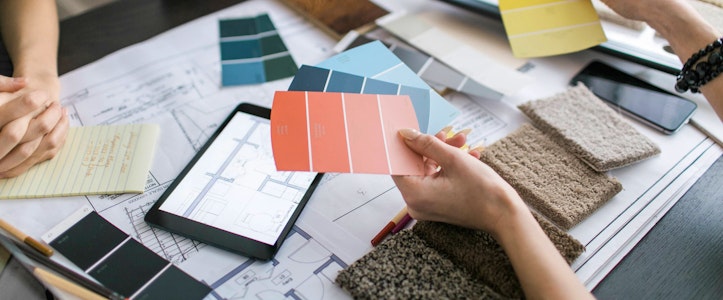 Tendencias muy coloridas para interiorismo