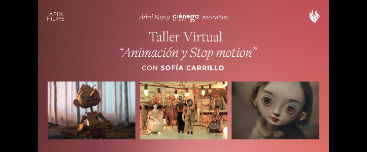 Convocatoria Taller virtual de animación con Sofía Carrillo