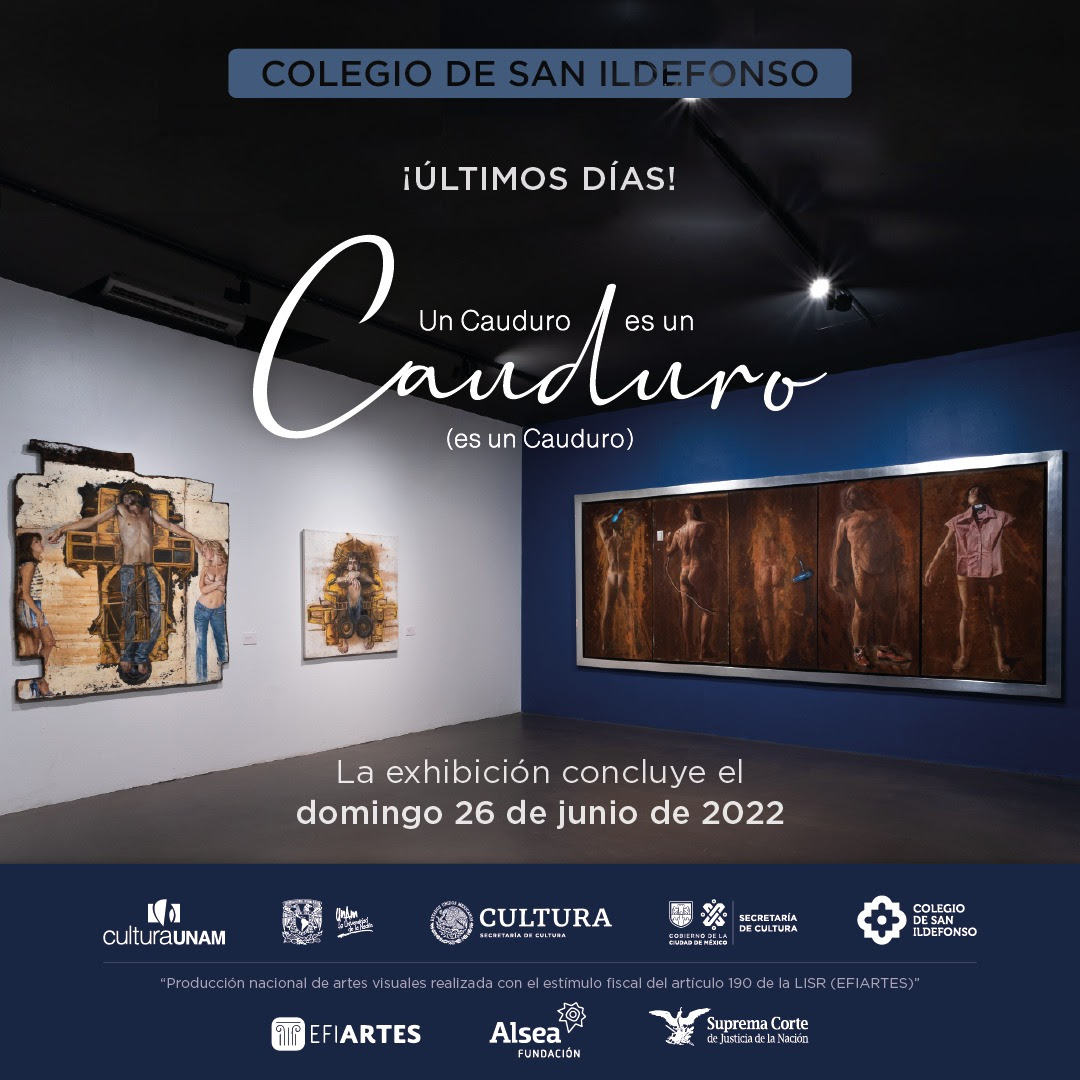 Últimos días de la exposición "Un Cauduro es un Cauduro (es un Cauduro)"